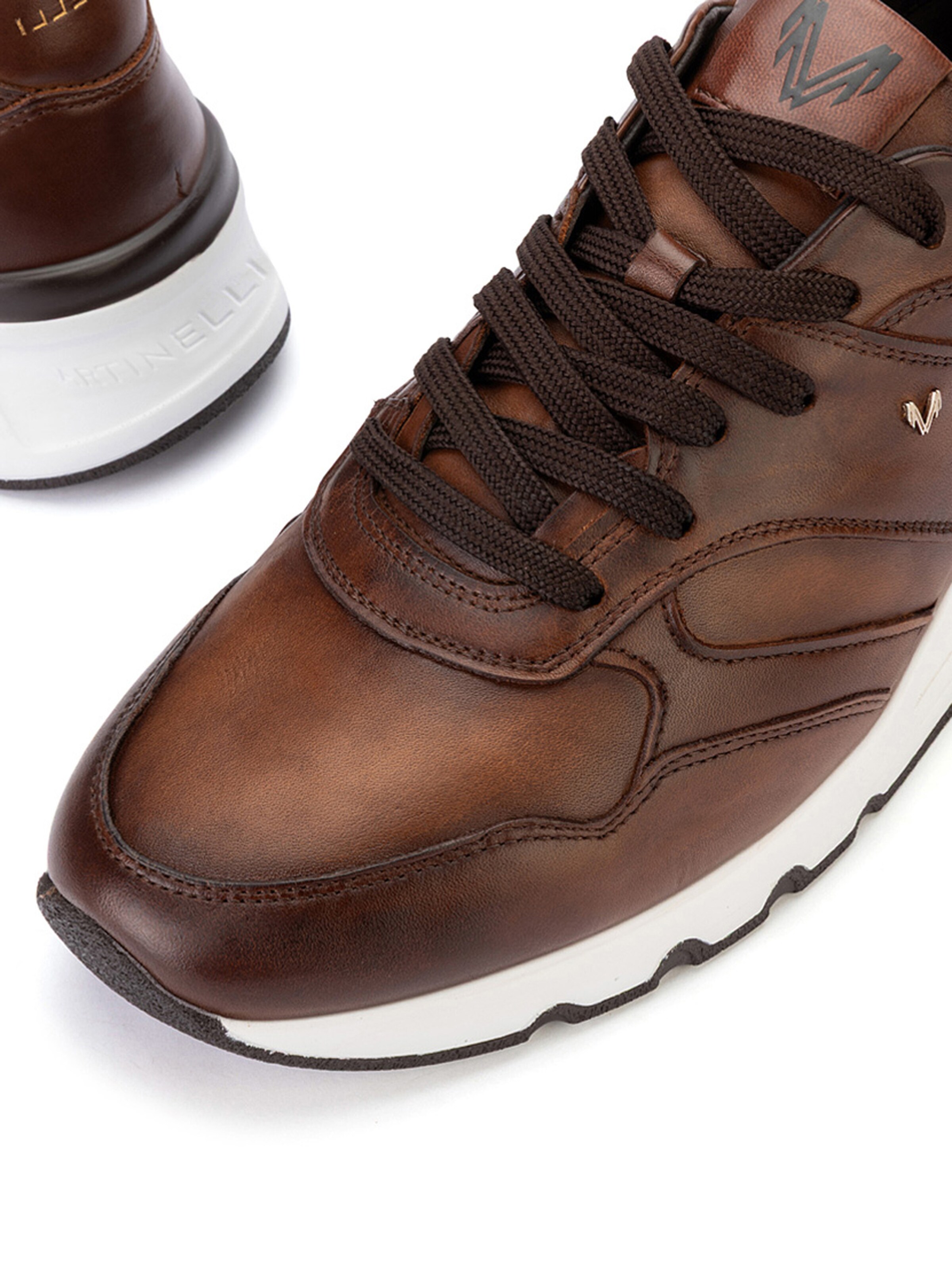 Martinelli Sneakersy niskie 'Newport' w kolorze brązowy