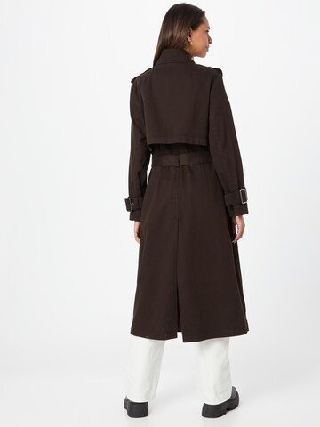 DRYKORN Between-Seasons Coat 'COMBER' in Brown