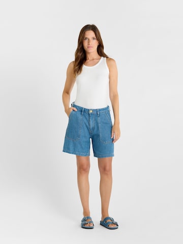 Le Temps Des Cerises Regular Jeans in Blauw