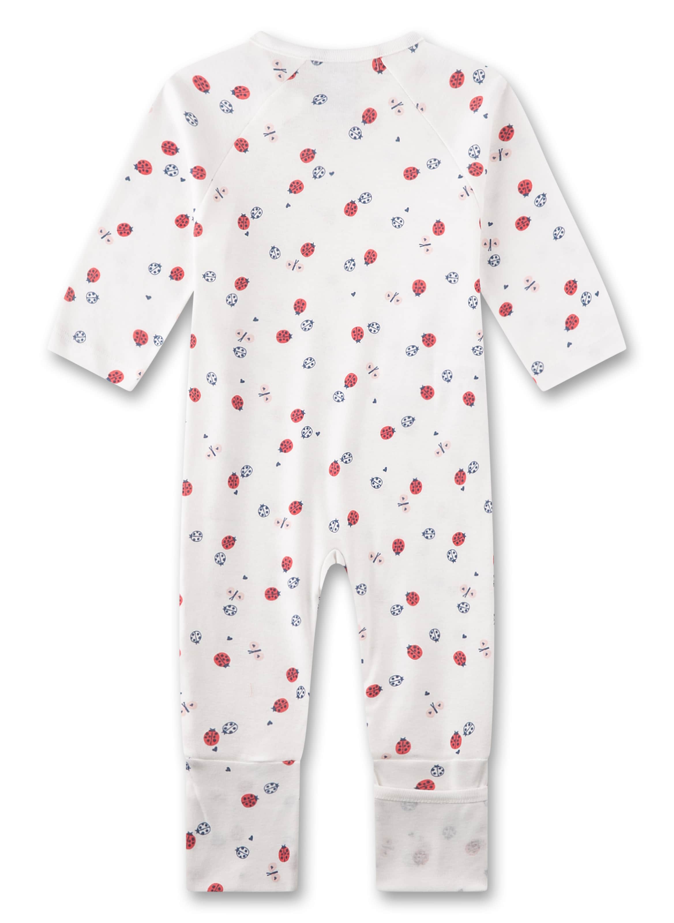 Sanetta Strampler (GOTS) in Weiß