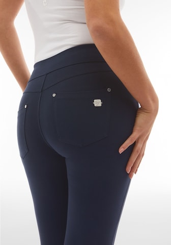 Freddy Skinny Leggings in Blue
