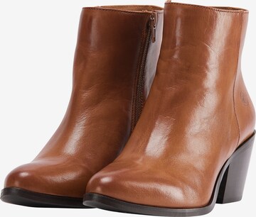 DreiMaster Vintage Ankle Boots in Braun