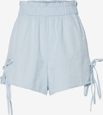 Pantalon 'PCAlma' PIECES en bleu : devant