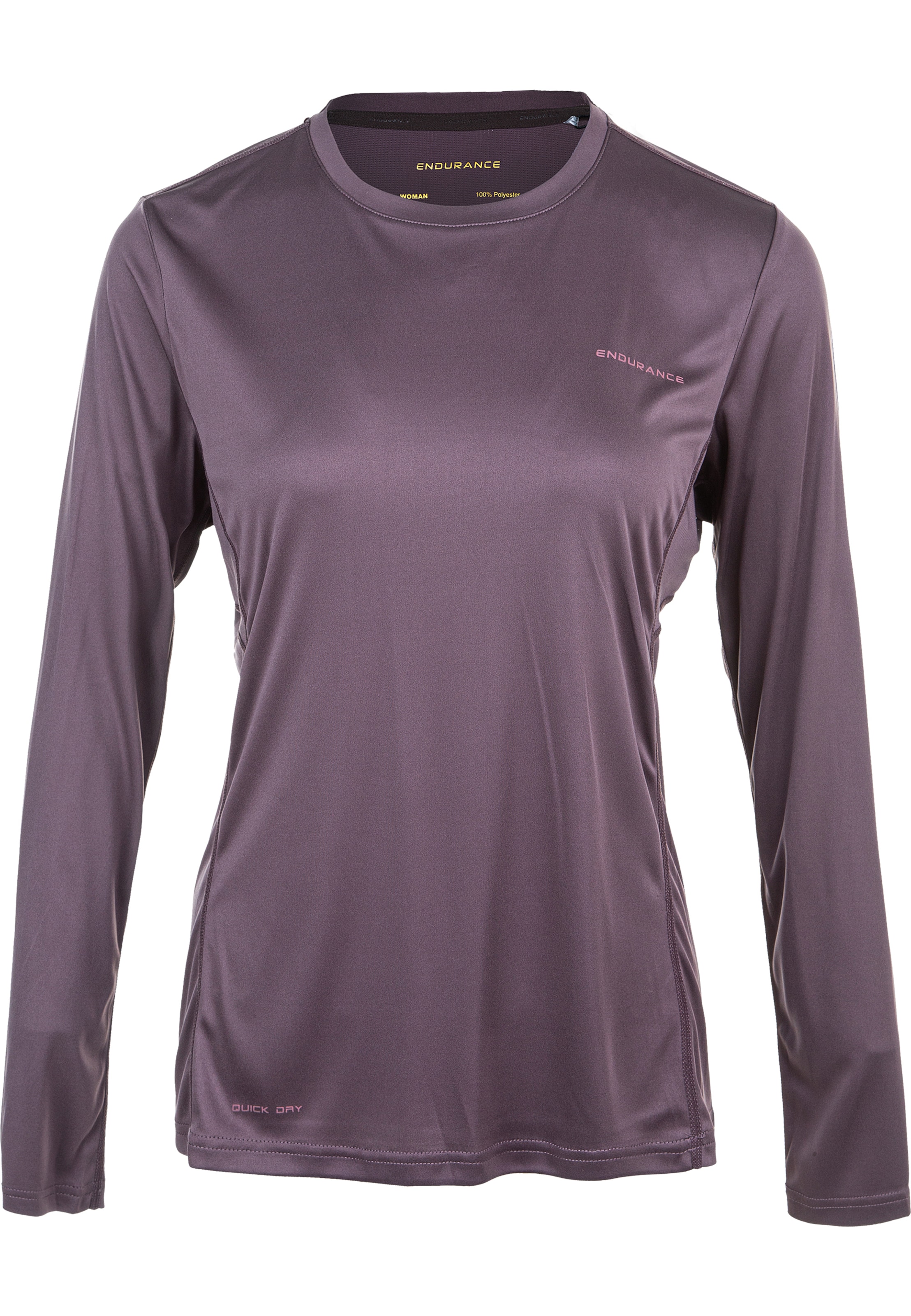 T-shirt fonctionnel 'Milly' ENDURANCE en violet : devant