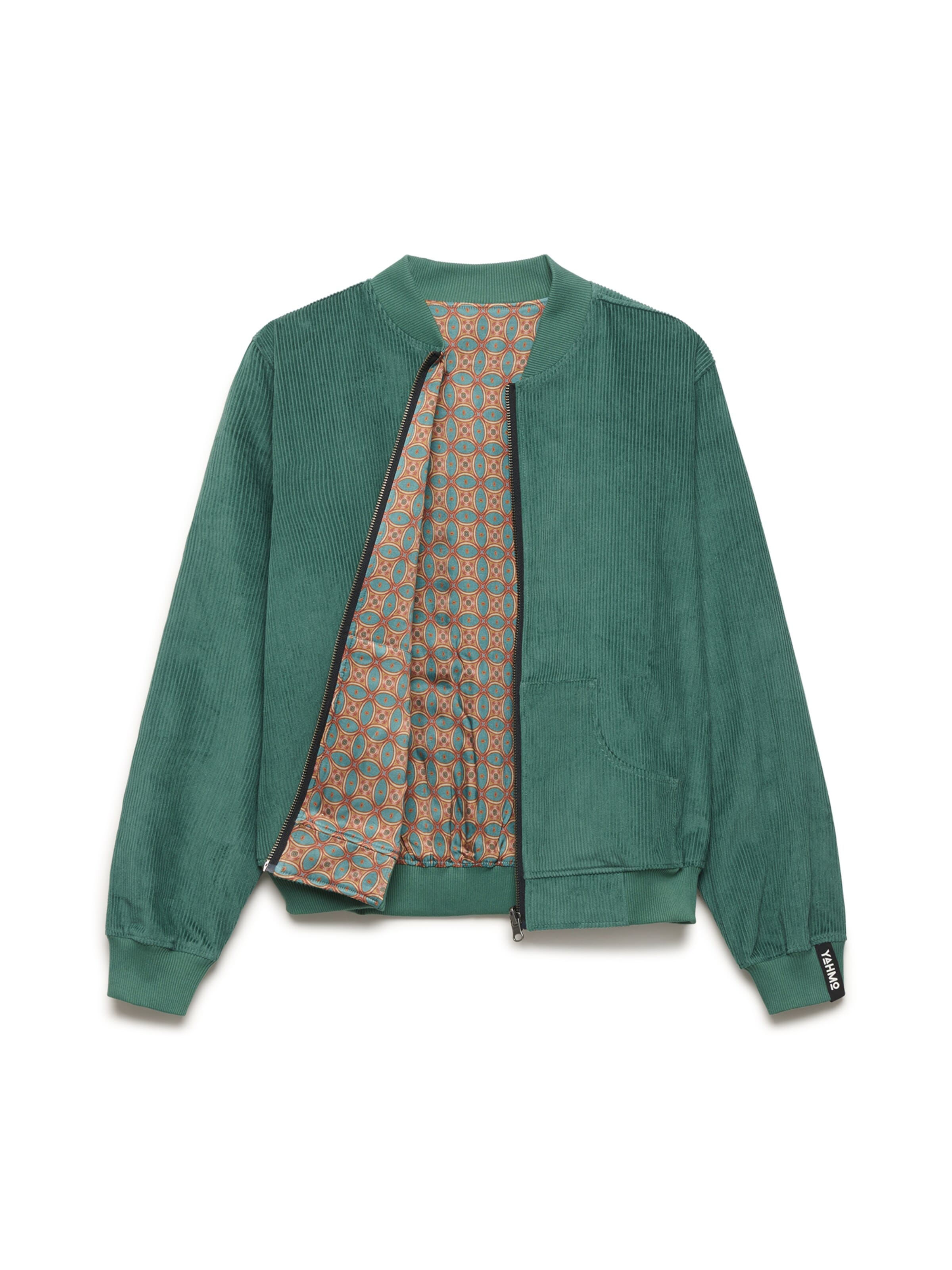 Yahmo - Chaqueta de entretiempo 'Elsa' en verde: frente