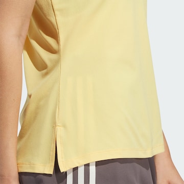 T-shirt fonctionnel 'Ultimate365' ADIDAS PERFORMANCE en jaune