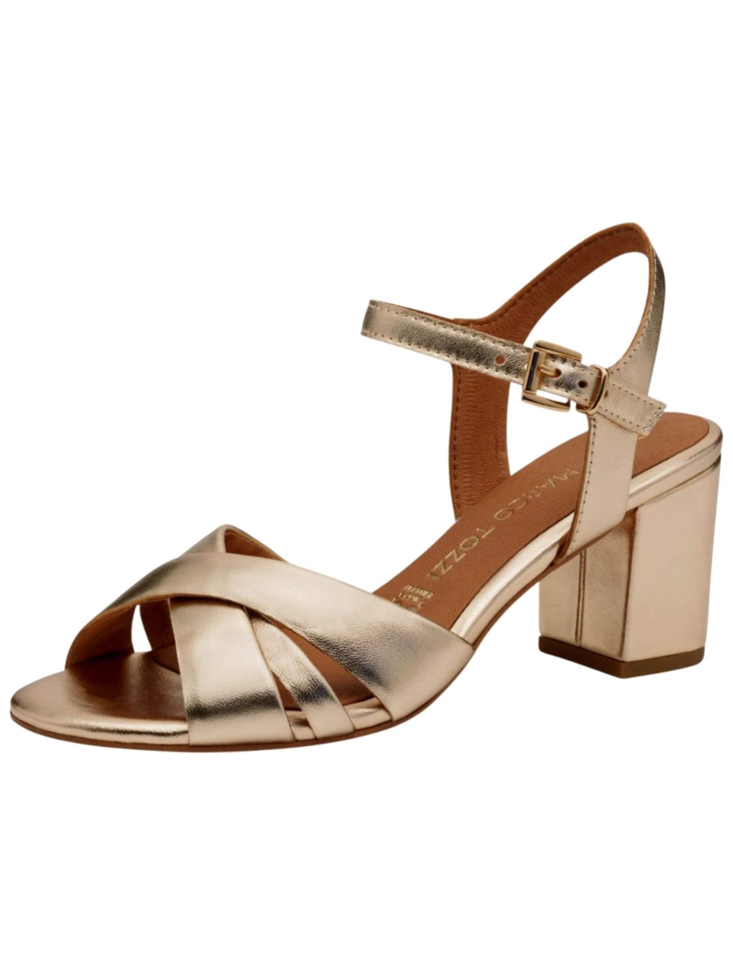 MARCO TOZZI Sandale in Gold: Vorderseite