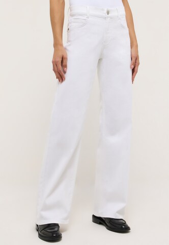 Angels Wide Leg Jeans in Weiß: Vorderseite
