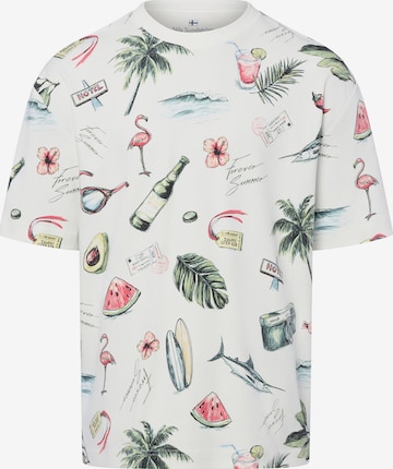 Nils Sundström T-Shirt in Weiß: Vorderseite