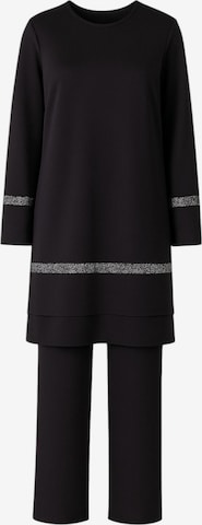 fashionshowcase Buksedragt 'NEVRA' i sort: forside