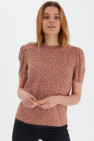 b.young Blouse in Red: front