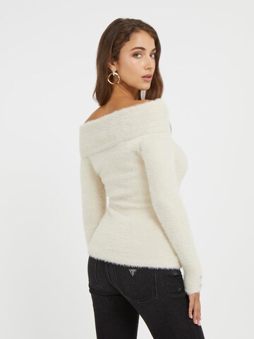 GUESS Pullover in Weiß