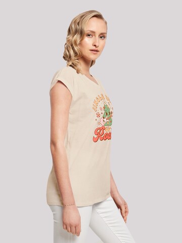 F4NT4STIC Shirt 'Jingle Bell Rockin Christmas' in Beige
