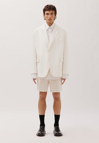 Fit confort Veste de costume Studio Seidensticker en blanc