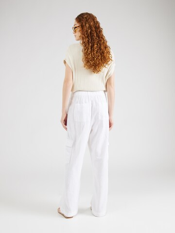 Loosefit Pantalon cargo GAP en blanc