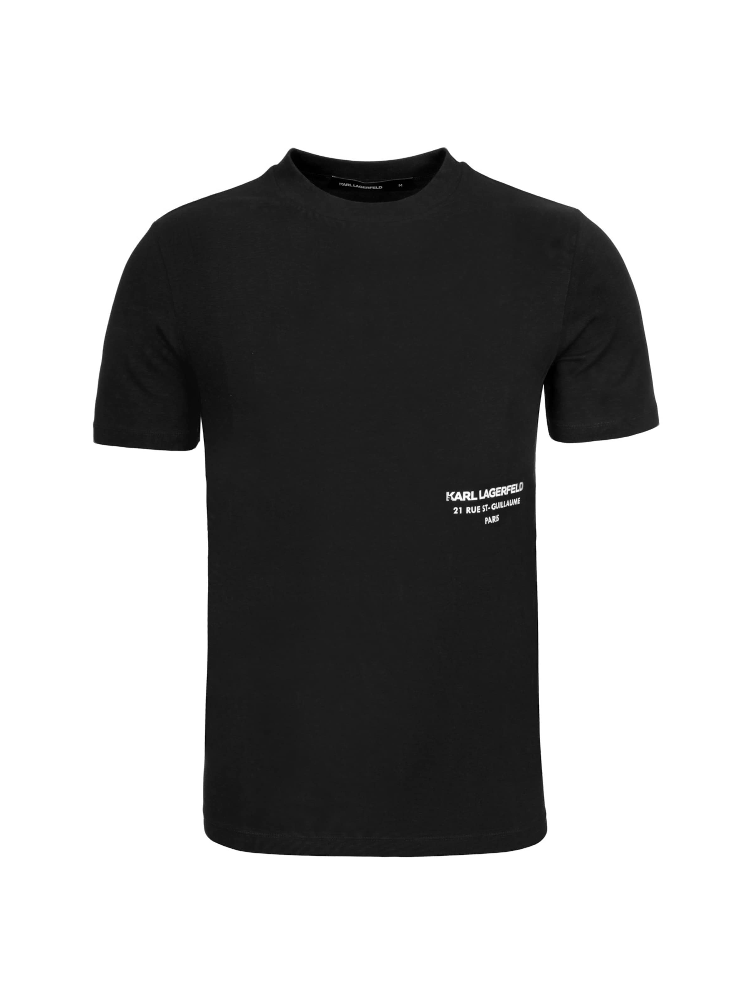 Karl Lagerfeld Shirt ' 755054 ' in Black / White, Item view