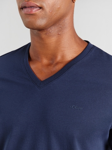 s.Oliver Μπλουζάκι σε μπλε