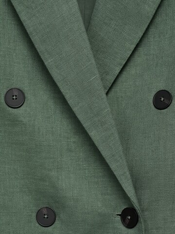 MANGO Blazer 'MUSGO' in Green