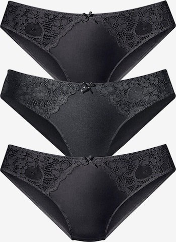 PETITE FLEUR Alushousut värissä musta: etupuoli
