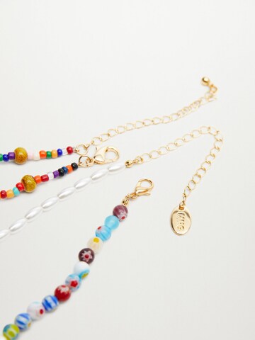 MANGO Necklace 'LUNA' in Mixed colors