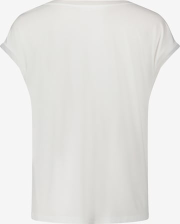 Betty & Co Basic Shirt kurzarm in Weiß