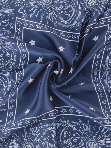 Écharpe SILK & CASHMERE en bleu