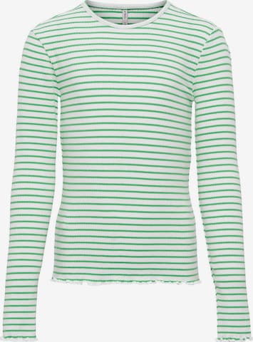 T-Shirt 'Gila' KIDS ONLY en vert : devant