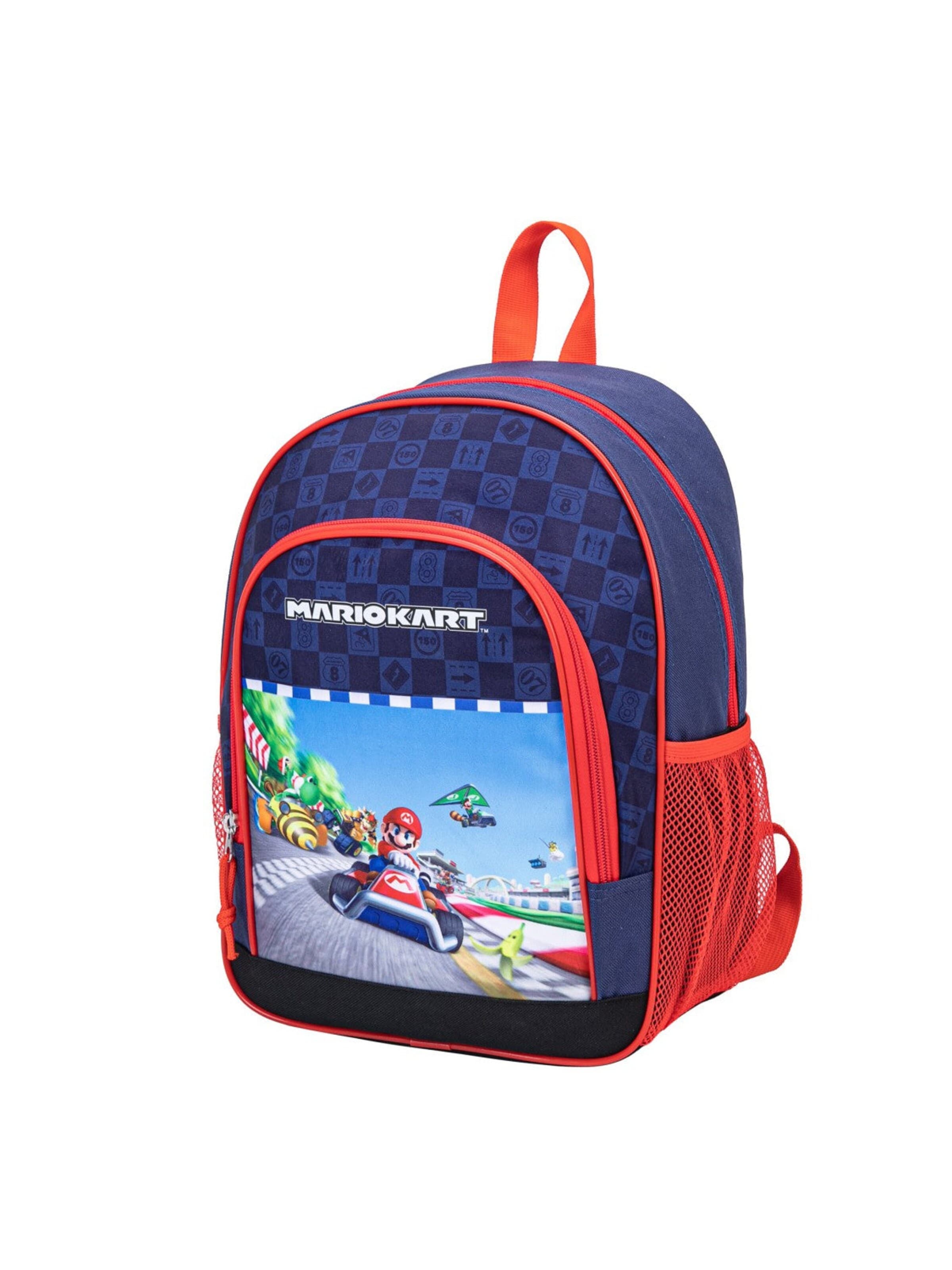 Super Mario Backpack 'Super Mario Kart' in Blue