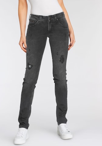 Coupe slim Jean 'Piper' Herrlicher en gris