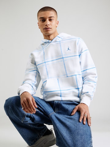 Bluză de molton 'ESS' de la Jordan pe alb: față