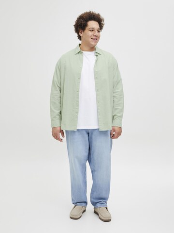 Regular fit Camicia 'JJEBreeze' di Jack & Jones Plus in verde