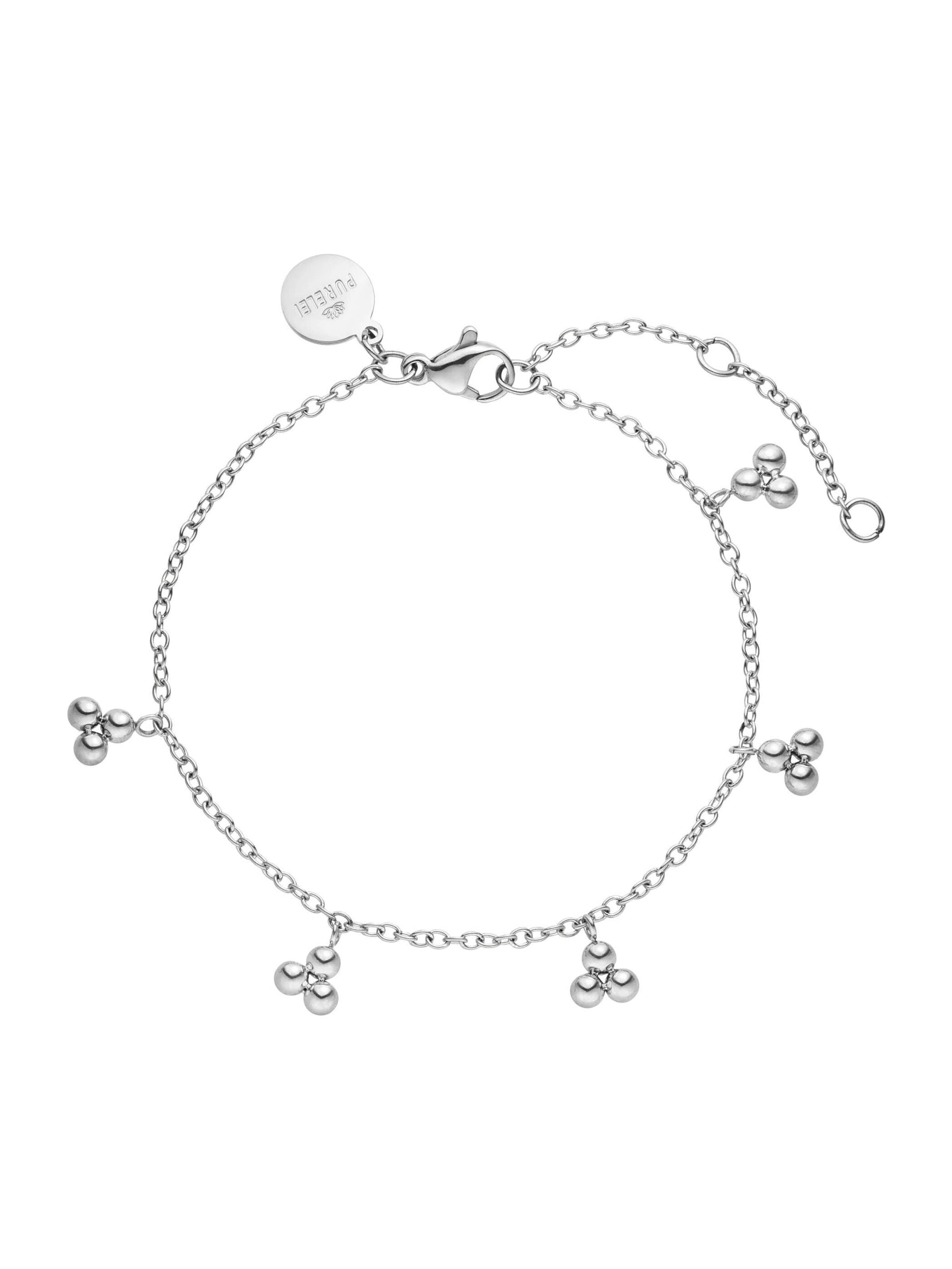PURELEI Armband 'Seed' in silber, Produktansicht