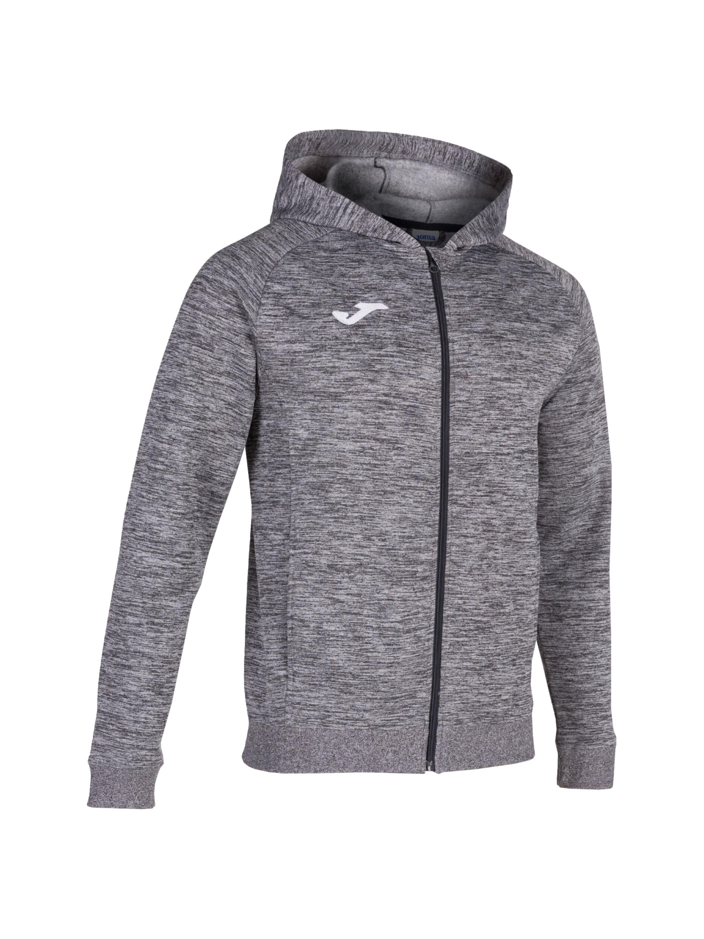 JOMA Sweatshirt 'Joma Menfis Hoodie' in Grey: front
