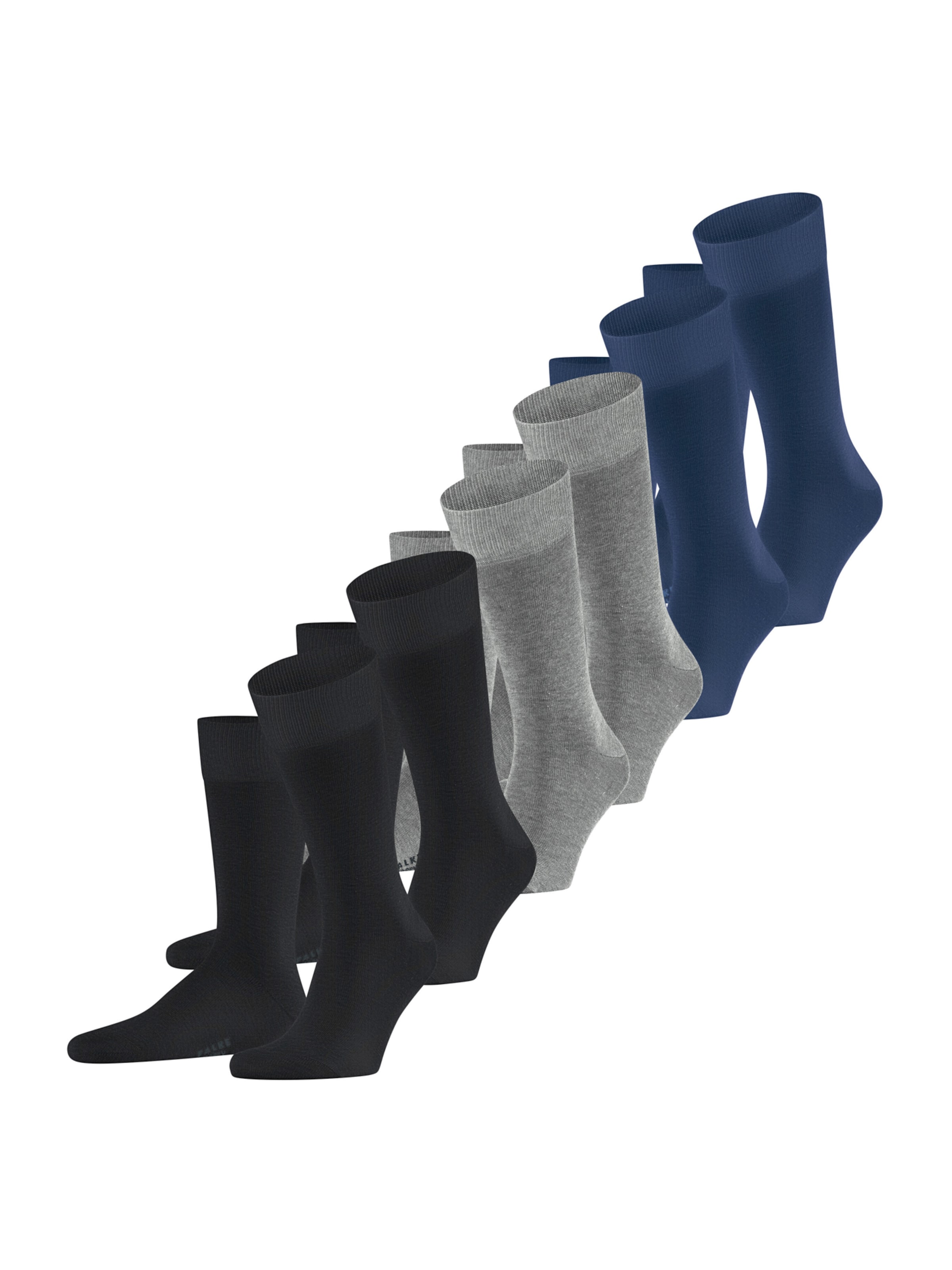 FALKE Ponožky 'Happy' - Modrá: predná strana