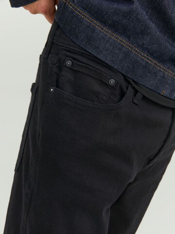 JACK & JONES Skinny Jeans 'Mike' in Zwart