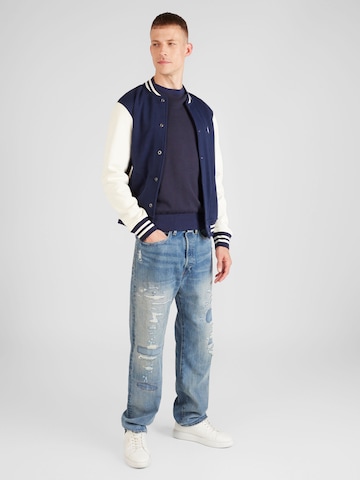 JOOP! Jeans Sweter 'Barlo' w kolorze niebieski