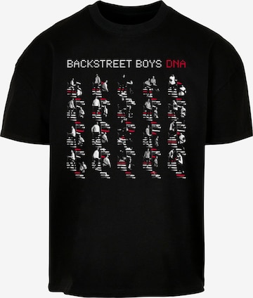Merchcode T-Shirt 'Backstreet Boys - DNA Album Red' in Schwarz: predná strana