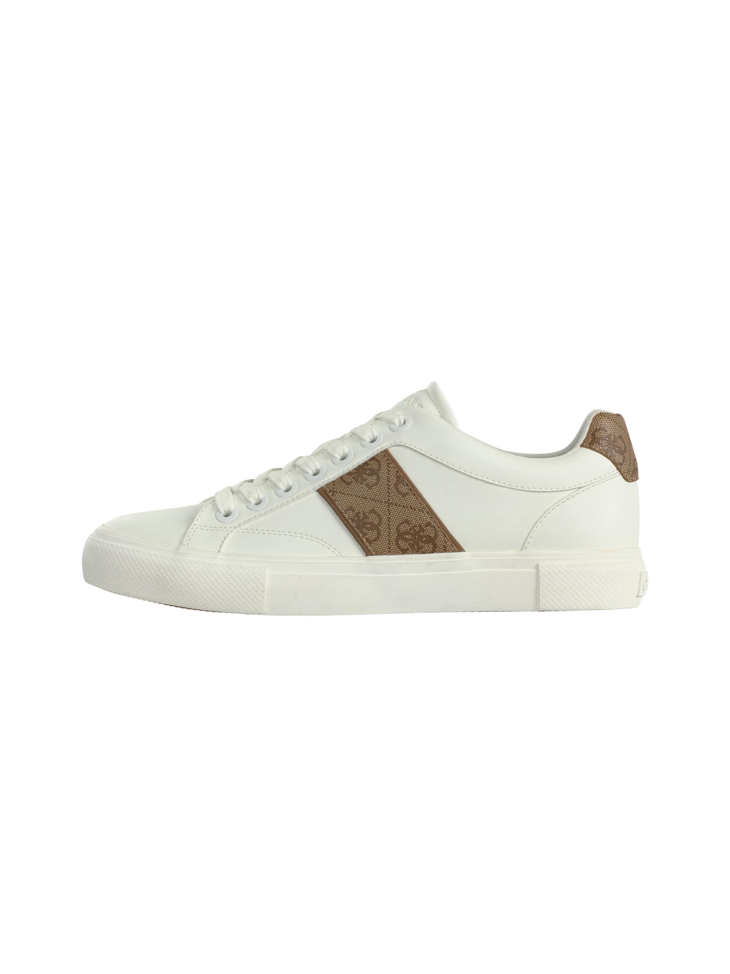 GUESS - Zapatillas deportivas bajas 'Cribe' en beige: frente