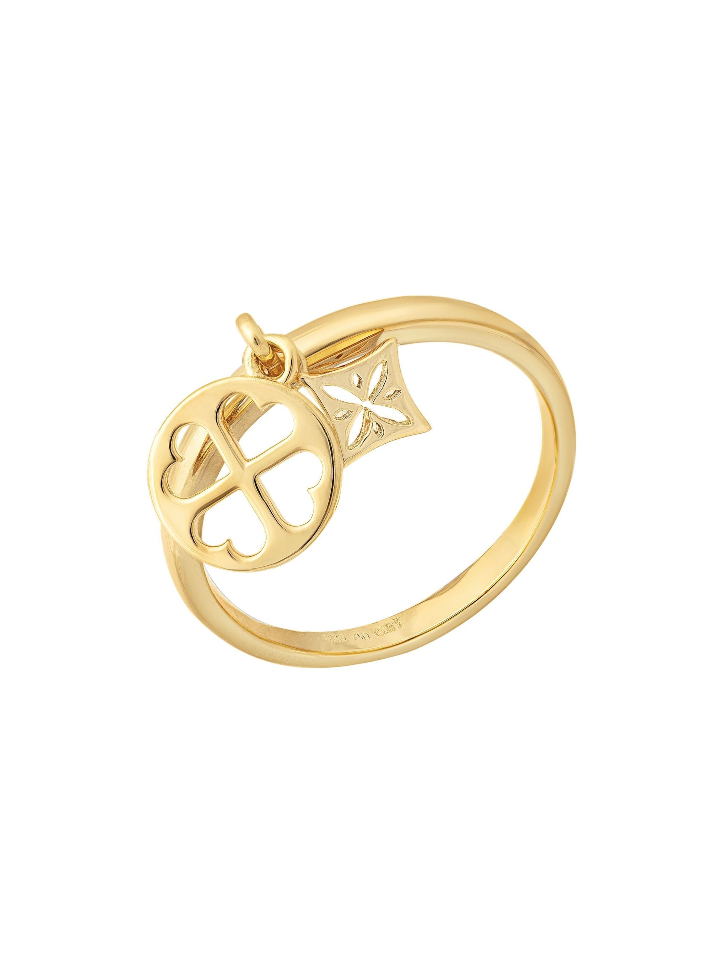 Bague caï en jaune