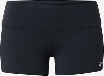 Reebok SportSportske hlače - crna boja: prednji dio