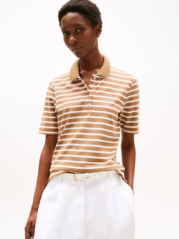 TOMMY HILFIGER Футболка '1985' в Коричневый: спереди