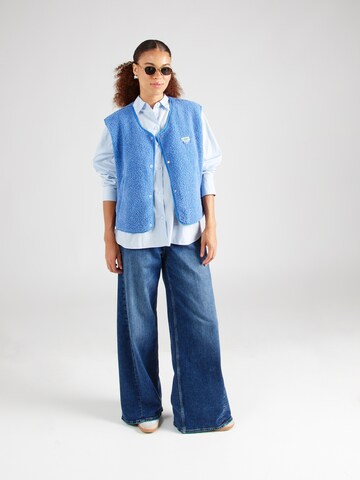 Gilet 'HOKTOWN' AMERICAN VINTAGE en bleu