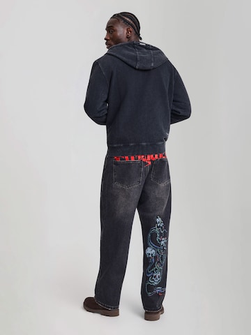 Veste de survêtement 'Storming New York' Ed Hardy en noir