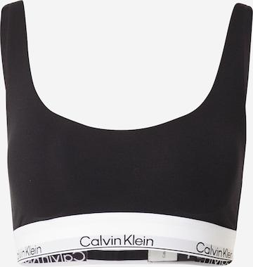 Soutien-gorge Calvin Klein Underwear en noir : devant