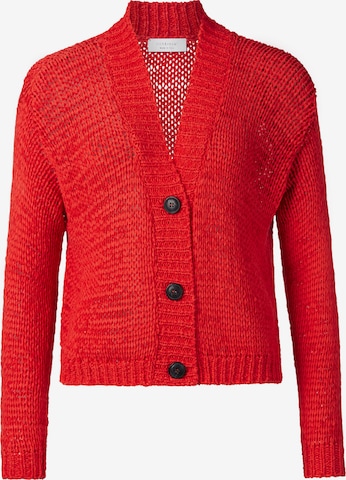 Rich & Royal Gebreid vest in Rood: voorkant