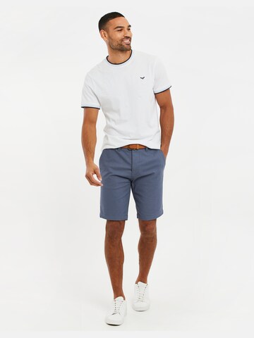 Threadbare Slimfit Shorts 'Conta' in Blau