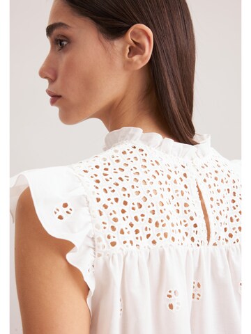 SEIDENSTICKER Blouse in Wit