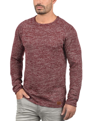 BLEND Feinstrick-Pullover 'BHDan' in Rot