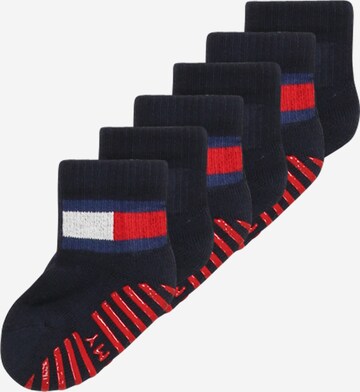 Chaussettes TOMMY HILFIGER en bleu : devant