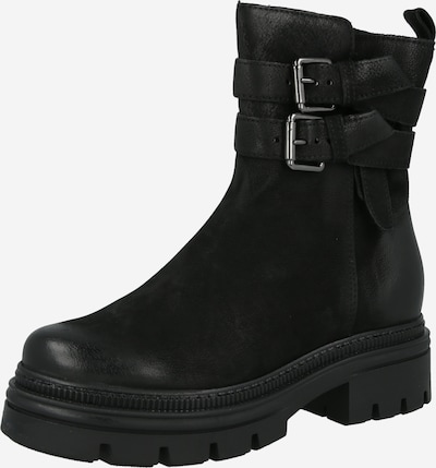 Botine 'CANAZEI' pe 36 MJUS pe negru, Vizualizare produs